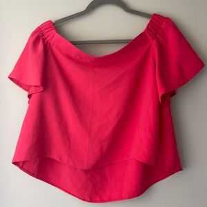 Topshop Size 12 Pink Top
